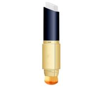 Base de maquillaje que cambia de color - Lápiz corrector | Herramienta de crema 2 en 1 - ligera y duradera con cobertura total, base blanca con pincel para maquillaje natural impecable