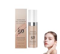 Base de maquillaje que cambia de color para pieles maduras, cambio de color de la base, base que hidrata, tono de piel uniforme y cobertura de imperfecciones (B)