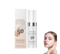 Base de maquillaje que cambia de color para pieles maduras, cambio de color de la base, base que hidrata, tono de piel uniforme y cobertura de imperfecciones (C)