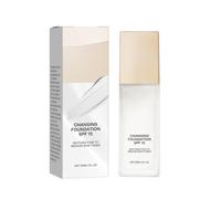 Base de maquillaje que cambia de color, prebase hidratante 2 en 1 con corrección automática del tono, base de maquillaje facial diaria con acabado suave y luminoso para un tono de piel uniforme