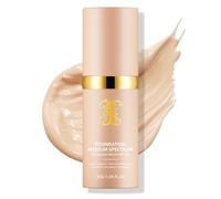Base De Maquillaje Que Cambia De Color Spf50 Base De Maquillaje De Espectro Medio Flawless Natural Coverage HidratacióN Duradera Para Corrector Antiedad Hidratante, 30ml