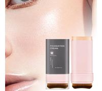 Base de maquillaje Stick Base De Maquillaje,Corrector Conceal & Define, De Base 2 En 1,Corrector En Que Cambia De Color Con Pinceles Cosméticos,Maquillaje Corrector Hidratante (C, 11x4.5CM)