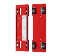 Base de máquina de corte portátil 2 en 1 con construcción de aleación de aluminio de 8 mm para corte biselado y plano, instalación de punzonado y ajustable