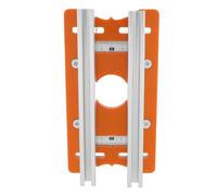 Base de Mesa de Fresadora de Aluminio Resistente a Impactos Naranja | Adaptable a Accesorios Cnc y Cercos de Fresadora, Instalación Ergonómica, Adecuado para Muebles y Gabinetes
