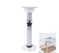 Base de mesa telescópica ajustable, pedestal de aleación de aluminio resistente para caravana, autocaravana, yate