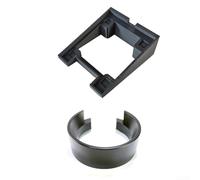 Base de molinillo de café con anillo dosificador y contenedor de burbujas para Mignon para serie MMG construida con ABS y silicona para un uso fiable en varios lugares (base+anillo)