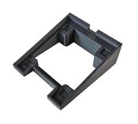 Base de molinillo de café, soporte inclinable compatible con MMG, ángulo estable para una dosificación más limpia, pies antideslizantes, base de molinillo de café