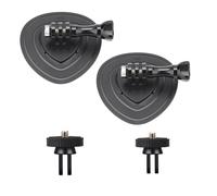 Base de montaje adhesiva flexible para cámaras de acción, ABS, ligero, agarre seguro, resistente al agua