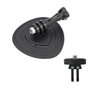 Base de montaje adhesiva flexible para cámaras de acción, ABS, ligero, agarre seguro, resistente al agua