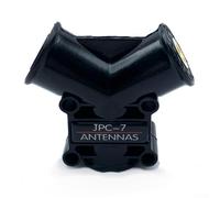 Base de montaje de antena de aluminio M10 en forma de V para varilla telescópica JPC 7 de 5,58 m, compatible con PAC12 JPC12, comunicación de radio al aire libre, estable, ligero, diseño portátil para