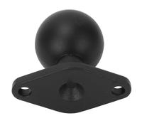 Base de Montaje de Bola de 1,5'' con Placa Redonda de Aleación de Aluminio, Compatible con Soportes RAM, Brazo de Doble Casquillo de Bola de Tamaño C de 1,5''