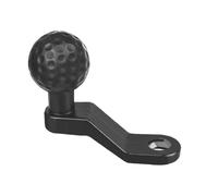 Base de montaje de pinza para manillar - Soporte resistente con cabeza de bola | Fijación absorbente de golpes, accesorio de bicicleta y motocicleta para teléfono