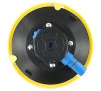 Base de montaje de ventosa al vacío de 6 pulgadas con mano, cuerpo de aluminio, taza de goma, capacidad de 70 libras, rosca M6/M8//10.2 cm/3/20.3 cm para vidrio, M6)