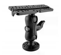 Base de montaje giratoria para sonda de peces Electrónica GPS Soporte para sonda de peces Placa de soporte