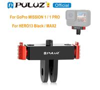 Base de Montaje Magnética de Liberación Rápida PULUZ para GoPro MISSION 1/ 1 PRO/ HERO13 Black/ MAX2, Accesorios de Cámara de Acción de Aleación de Aluminio