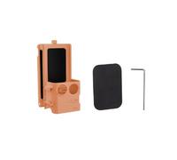 Base de Montaje Magnético para dji Osmo Pocket3, Multifuncional ángulo Ajustable Soporte de la Cámara Soporte Base con Zapata Fría y 1/4 Interfaz de Expansión para Pocket3 Accesorios (Naranja)