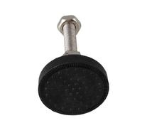 Base de nailon ajustable de 50 mm, patas de nivelación para muebles, rosca M10 x 50 mm, junta universal, 6 almohadillas antideslizantes para la estabilidad de muebles del hogar y la oficina