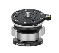 Base de nivelación LB-65 de 65 mm para trípode con Collar de Bloqueo de Mariposa, Carga máxima de +/-15° de inclinación de 18 kg