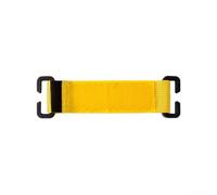 Base de parche de brazo de conversión para exteriores para mochilas compatible con parches de gancho e insignias de moral (amarillo largo)