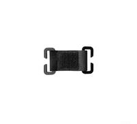 Base de parche de brazo de conversión para exteriores para mochilas compatible con parches de gancho e insignias de moral (negro corto)