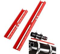 Base de placa de cola de milano para telescopios astronómicos, base de cola de milano de aleación de aluminio para accesorios de telescopios astronómicos, soporte de montaje de buscador guía de ranura