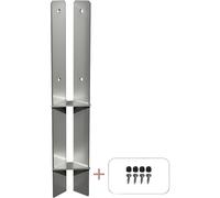 Base de poste de esquina H x A x P 600 x 60 x 60 mm