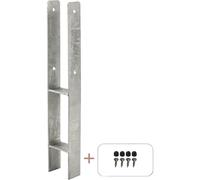 Base de poste en H H x A x P 600 x 91 x 60 mm