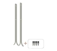 Base de poste universal H x A x P 600 x 40 x 5 mm