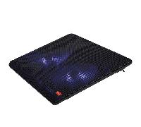 BASE DE REFRIGERACION PARA PORTATILES NGS JET STAND HASTA 15.6" 2 VENTILADORES ILUMINACION LED 1xUSB