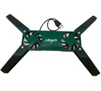 Base de refrigeración USB para portátiles de 10 a 15 (verde) - LIFETECH