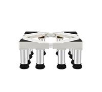 Base de refrigerador ajustable Altura 3.9"/5.9"/7.8"/9.8" Soportes para lavadora Resistente a la humedad Longitud 19.6"-29.5" Bandejas de piso para secadora Pedestal para lavavajillas Enfriador de vin