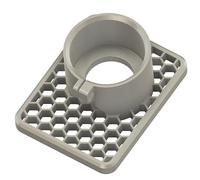 Base de repuesto mejorada compatible con antorchas de butano Power Probe (patrón hexagonal negro, PPBT - antorcha de butano)