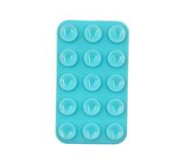 Base de silicona antideslizante con ventosa para soporte de teléfono, ideal para la estabilidad del salpicadero del coche o del escritorio.