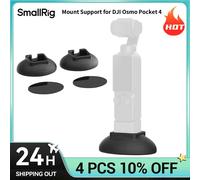 Base de Silicona SmallRig para DJI Osmo Pocket 4/3, Soporte de Escritorio Portátil con Orificio de Carga para Pocket 4--6008