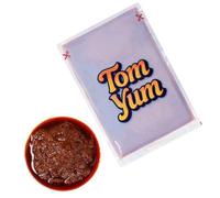 Base de Sopa para Olla Thailandesa Tom Yum, Sabor Auténtico Tailandés - Caldo Picante y Ácido con Hierba Limón y Lima, para Sopas, Mariscos y Cocina, 500g