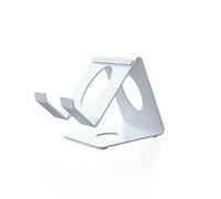 Base de soporte compatible con ROG Xbox Ally/Ally X para Steam Deck, consola de juegos, estante de almacenamiento de escritorio, soporte metálico para juegos portátiles (blanco)