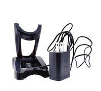 Base De Soporte De Carga For Afeitadora RQ12, Combo De Cable De Alimentación HQ8505, Compatible Con Philips, Compatible Con Norelco, SensoTouch 3D 1250X 1255X 1260X 1280X Portátil(US plug)