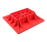 Base de soporte de elevación alta de 5 toneladas, soporte de plástico resistente con agarre antideslizante para mantenimiento de neumáticos de remolque de granja todoterreno