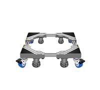 Base de Soporte de la Lavadora, Base de Lavadora móvil Ajustable 4 Ruedas 4/8 piernas Longitud/Ancho 45-65cm Secador y refrigerador Carro de Aire Multifuncional