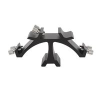 Base de Soporte de Montaje para Buscador de Telescopio con Ranura Fija Multifunción, Base de de Milano de Metal Universal de 3 Ranuras, Compatible con Soporte para Buscador de