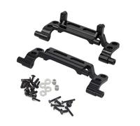 Base de soporte del asiento de la varilla de unión de metal para MN168 New99S MN78 1/12 RC CAR PIEZA DEL AXCO DE PLAZA DEL AUTO DEL AUTO DEL CAR Piezas de actualización compatibles con varios(Black)