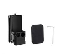 Base de soporte magnética para DJI Osmo Pocket 3, adaptador de montaje de zapata fría de 1/4 pulgadas con succión de 6 imanes, soporte de escritorio ajustable de 180° para fotografía al aire libre