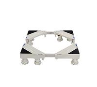Base De Soporte para Lavadora Base De Lavadora Portátil Silencioso Antivibración Secadora Ajustable Soporte para Refrigerador Largo 50-77Cm Ancho 45-72Cm Bandejas De Piso