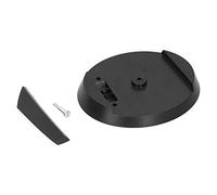 Base de Soporte Vertical para Consola de Juegos para, Soporte Estable y Que Ahorra Espacio para Consola de Juegos, Versión Digital de CD-ROM Universal, Hecho de Material ABS, Negro,