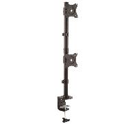 StarTech.com Base de Soporte Vertical VESA Ajustable para Dos Monitores de hasta 27 Pulgadas ( ARMDUALV )