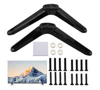 Base de TV, patas de soporte universales para TCL Roku de 32, 40, 49, 50, 55 pulgadas, la mayoría de los soportes de mesa de repuesto con tornillos de montaje