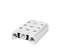 Base de válvula solenoide Base de colector for electroválvula neumática de 4 V(2F,300M)