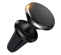 Base de ventilación magnética, soporte fuerte para salpicadero, soporte compacto para teléfono manos libres, detalle de diseño de abrazadera de silicona, mejora la visibilidad de conducción, adecuado