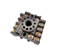 Base de zócalo de relé intermedio PF083A de 8 pines PF113A de 11 pines for montaje en riel DH48S ST3P AH3-3 MK2P JTX-2C H3CR(PF113A)