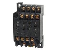 Base de zócalo relé potencia PTF-14A, 10 A, 250 V CA, 14 pines, montaje en riel DIN, for HH54P (2 unidades)